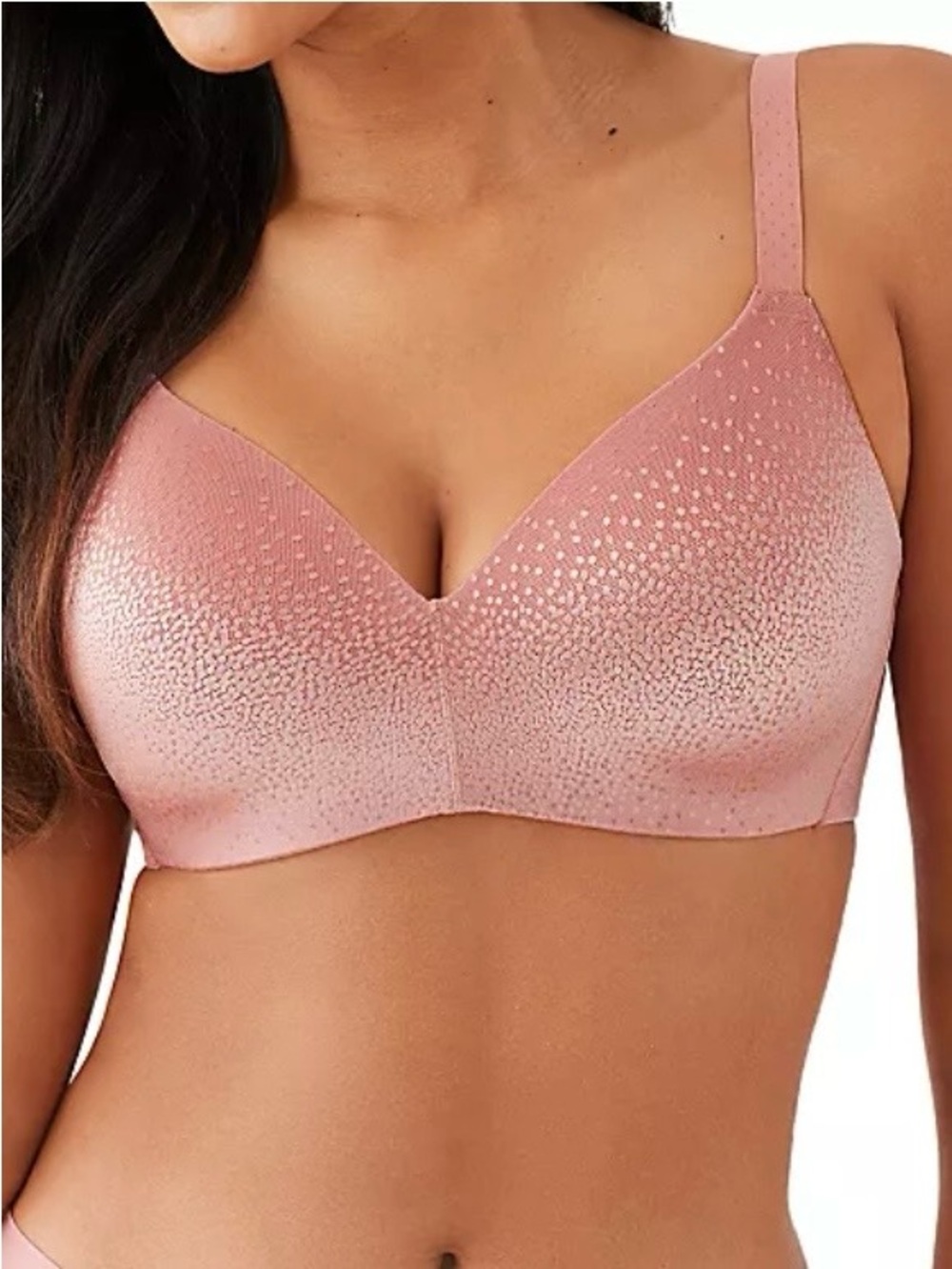 Wacoal Back Appeal Wire-free T-Shirt Bra 856303 Pink • 40C Rose Elegance